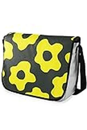 Bonamaison Bolsa de Mensajero con Estampado Digital con Correa Negra para Estudiantes, Bolsa de Cuerpo Cruzado, Bolsa de mensajería, Bolsa de Hombro para niños, niñas, niños, tamaño: 29 x 36 cm