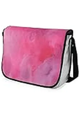 Bonamaison Bolsa de Mensajero con Estampado Digital con Correa Negra para Estudiantes, Bolsa de Cuerpo Cruzado, Bolsa de mensajería, Bolsa de Hombro para niños, niñas, niños, tamaño: 29 x 36 cm