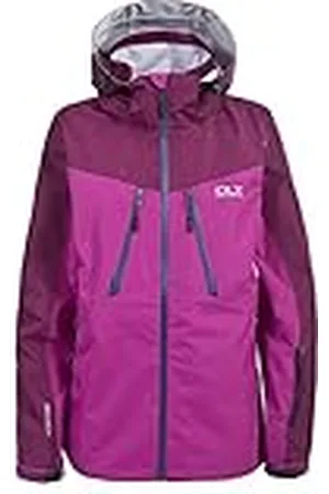 Trespass Calissa - Chaqueta Impermeable para Mujer, Mujer, Color Rosa - , tamaño Small