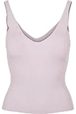 Urban classics Camiseta Para Mujer sin Mangas De Viscosa, Camiseta De Verano Para Mujer Y Tallas XS - 5XL