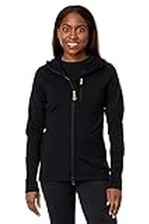 Fjällräven Fjallraven 86990-550 Keb Fleece Hoodie W Sweatshirt Mujer Black Tamaño XL