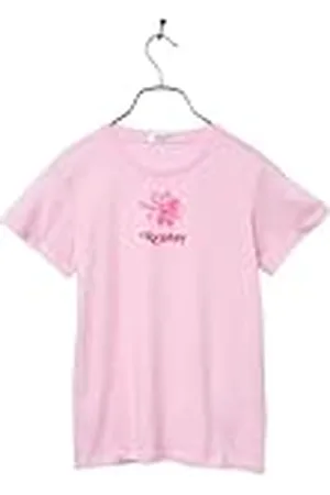 Replay Camiseta de algodón de manga corta para niña, rosa (Bubble Pink 066), 10 años
