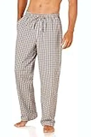 Amazon Pantalón de Pijama Tejido de Ajuste Recto Hombre, , M