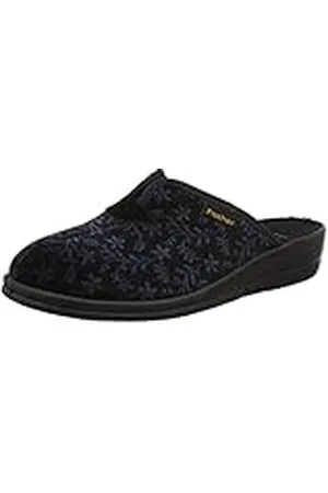 Fischer Fischer Dora, Pantuflas Mujer, Azul (Blauschwarz 552), 40 EU