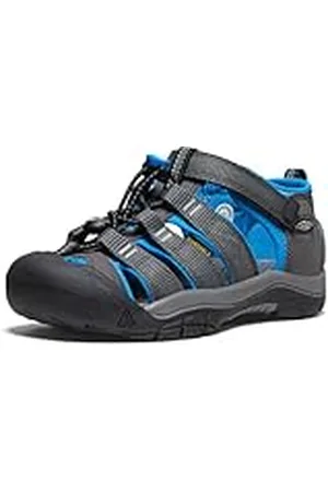 Keen Newport H2, Sandalias para Unisex niños, Gris (Magnet/Brilliant Blue), 38 EU