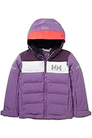 Helly Hansen Rwb Puffy Vest, Chaqueta De Pluma Para Acampada Y Marcha Niño Unisex Youth, Violeta (Purple), 2
