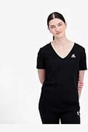 Le Coq Sportif ESS tee SS Col V N°1 W, Camisetas Mujer, , Extra Extra Small