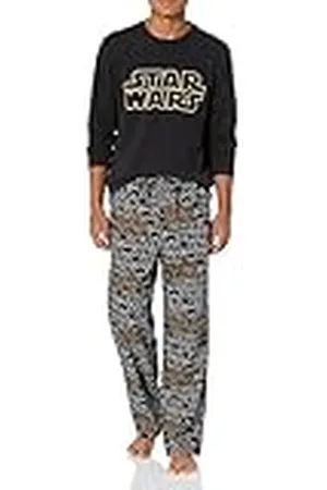 Amazon Disney | Marvel | Star Wars Conjunto de Pijama en Franela Hombre, , S