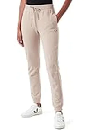 Champion Legacy Icons W-Light Stretch Terry Script Logo Rib Cuff Pantalones Deportivos, , XS para Mujer