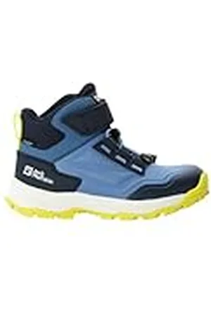 Jack Wolfskin CYROX Texapore Mid K, Zapatillas para Caminar Unisex niños, , 27 EU