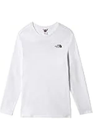 The North Face LOGOWEAR Camisa de Manga Larga Easy para Hombre, Hombre, Blanco , S