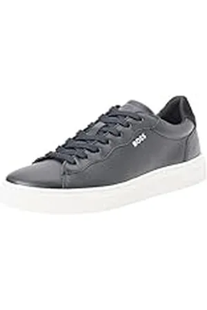 HUGO BOSS Rhys_Tenn_FL, Zapatillas Mujer, Black, 38 EU