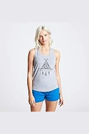 Dare 2B Akin - Camiseta De Tirantes Estampada Y Entallada De Algodón Con Espalda Nadadora T-Shirts/Polos/Vests, Mujer, , 18