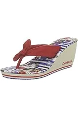Desigual Zaza 2 32Hs512_Bleu (5036) - Sandalias de Caucho para Mujer, Color Azul, Talla 41