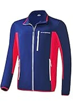 Black Crevice Segunda Capa Hombres I Polerón Midlayer I Jersey Media Capa para Hombres de Material Funcional Forro Polar - elástico I Polera elástica y Respirable I Suéter Hombre térmico