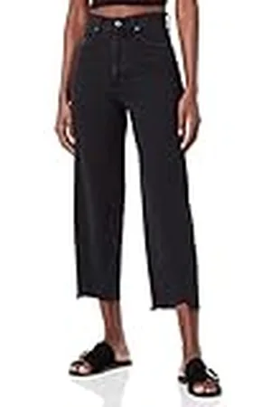 7 for all Mankind Dylan Collide with Angled Hem Jeans, , Regular De Las Mujeres
