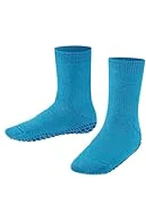 Falke Catspads K Hp algodón lana puños en la suela 1 par, Calcetines para casa Unisex niños, , 19/22 EU