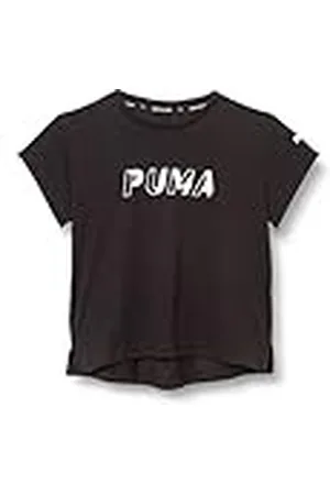 PUMA Modern Sports Logo tee G Camiseta, Niñas, Black, 176