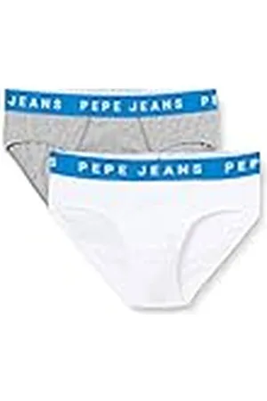 Pepe Jeans Logo Low Rise Slip 2 Units L