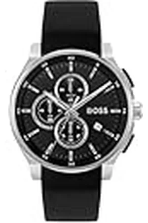 HUGO BOSS Reloj Cronógrafo de Cuarzo para Hombre Colección Peak 2.0 con Correa de Cuero - 1514188