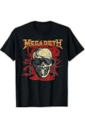Megadeth Dibujo Vintage Vic Camiseta