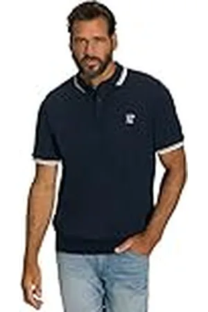 JP 1880 Polo de Manga Corta Hasta 8 XL, Camiseta para Hombre, , 8XL
