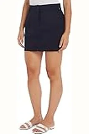 Tommy Hilfiger Falda para Mujer Cotton Chino Skirt Minifalda, , 34