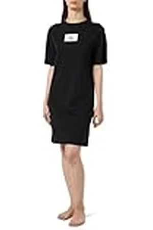 Calvin Klein S/S Sleepshirt 000QS7178E Camisones, , XS para Mujer