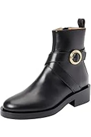 HUGO BOSS Iryna_Bootie_C, botín Mujer, Black, 42 EU