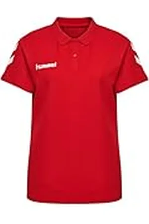 Hummel HMLGO Cotton Polo Woman Color: True Red_Talla: S