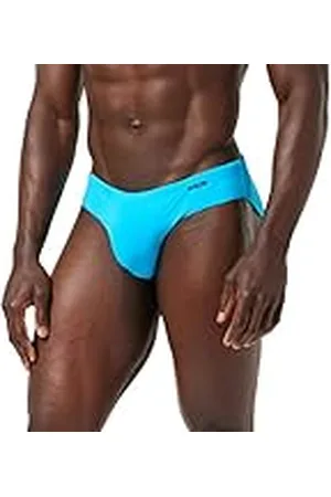 Bruno Banani Mini Wave Line 2.0 Bañadores Ajustados para Hombre, Turquesa (Turquesa 225), M