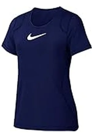 Nike Pro Top Short-Sleeve G Camiseta de Manga Corta, Niñas, , M