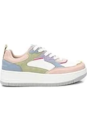 Refresh Zapatilla Mujer Nude - Calzado Cómodo y Versátil - Moda Casual - Modelo 17241104 (Talla 37)