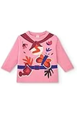 Tuc Tuc Camiseta para niña en con Estampado de superhéroe colección Super Flower (Talla 18 Meses)