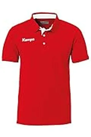 Kempa Prime Polo, Hombre, Rojo/Blanco, 152