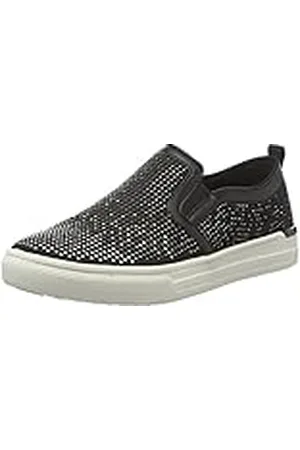 QS by s.Oliver 24606, Mocasines Mujer, Negro (Black Comb 098), 40 EU