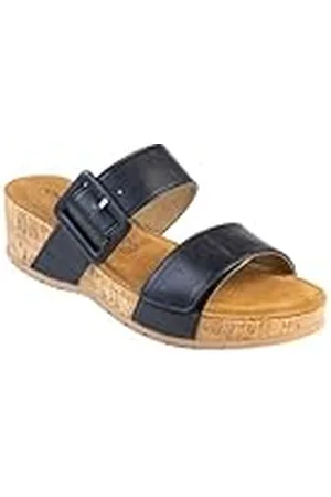 Chattawak 18hgionoir39, Sandalia con talón Mujer, Black, 39 EU