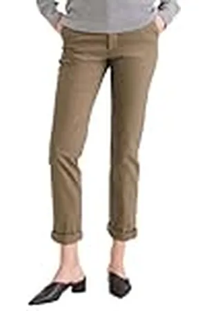 Dockers Weekend Chino Slim Fit, Tall, Pantalones para Mujer, 31