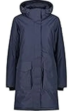 CMP Pongee Dobby Long Coat Pongee Dobby Long Coat Mujer