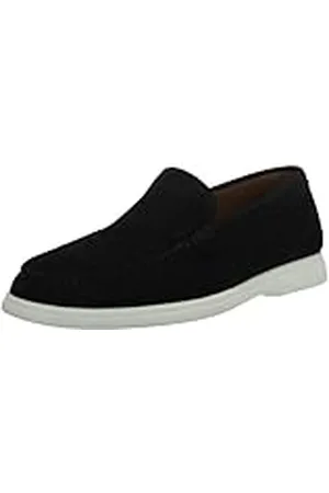 HUGO BOSS Smooth Suede Sneaker Sole Loafers, Mocasín Hombre, , 40 EU