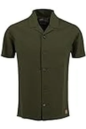 Key Largo KEYLARGO Klseaside 1/2 Solid Camisa, , XXL Hombres