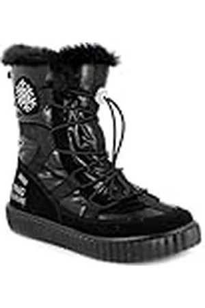 Primigi Wave GTX, Botas para Nieve Niñas, Nero-Nero Laminato, 28 EU