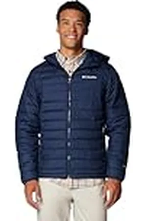 Columbia Chaqueta con Capucha para Hombre, Powder Lite II