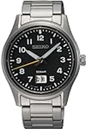 Seiko Reloj Analógico para Hombres de Cuarzo con Correa en Acero Inoxidable SUR569P1