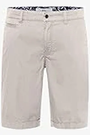 Brax Estilo Bari Cotton Gab Clásico Deportivo Chino-Bermuda Pantalones Cortos de Vestir, , 34W x 32L para Hombre