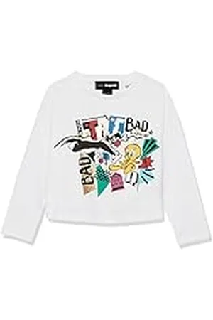 Desigual TS_Ainara 1000 White Camisa, 13/14 Muchachas