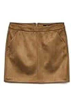 VERO MODA Falda de Terciopelo Mujer Minifalda elástica Corto Lápiz de Terciopelo Tejido Nicki VMDOÑACORT., Color: , Talla:XS