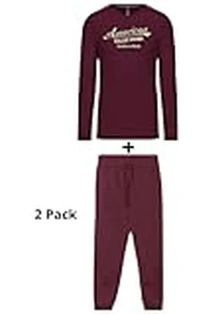 American College Pyjama Polaire Pour Enfant Garçon Juego de Pijama, , 10 años (Pack de 2) para Niños