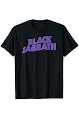 Black Sabbath Logotipo de morado Camiseta
