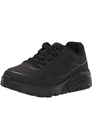 Skechers 403694l BBK, Zapatillas para Hombre, Ribete sintético Negro L, 36.5 EU